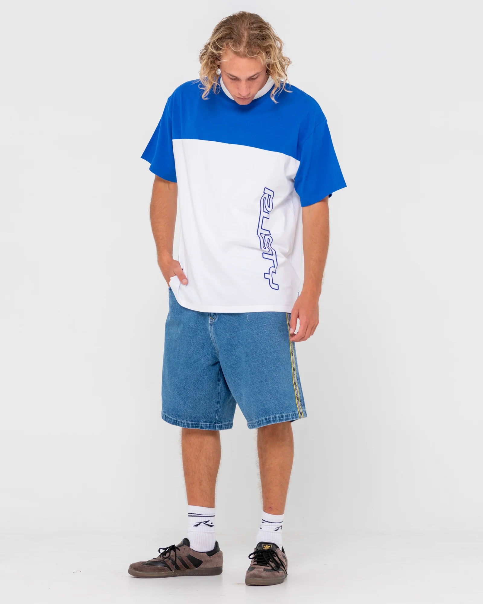 RUSTY FOOL ME TWICE SHORT SLEEVE TEE