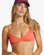 BILLABONG SUMMER HIGH V BRALETTE PAPAYA