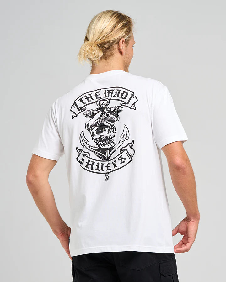 HUEYS SAILOR ANCHOR TEE