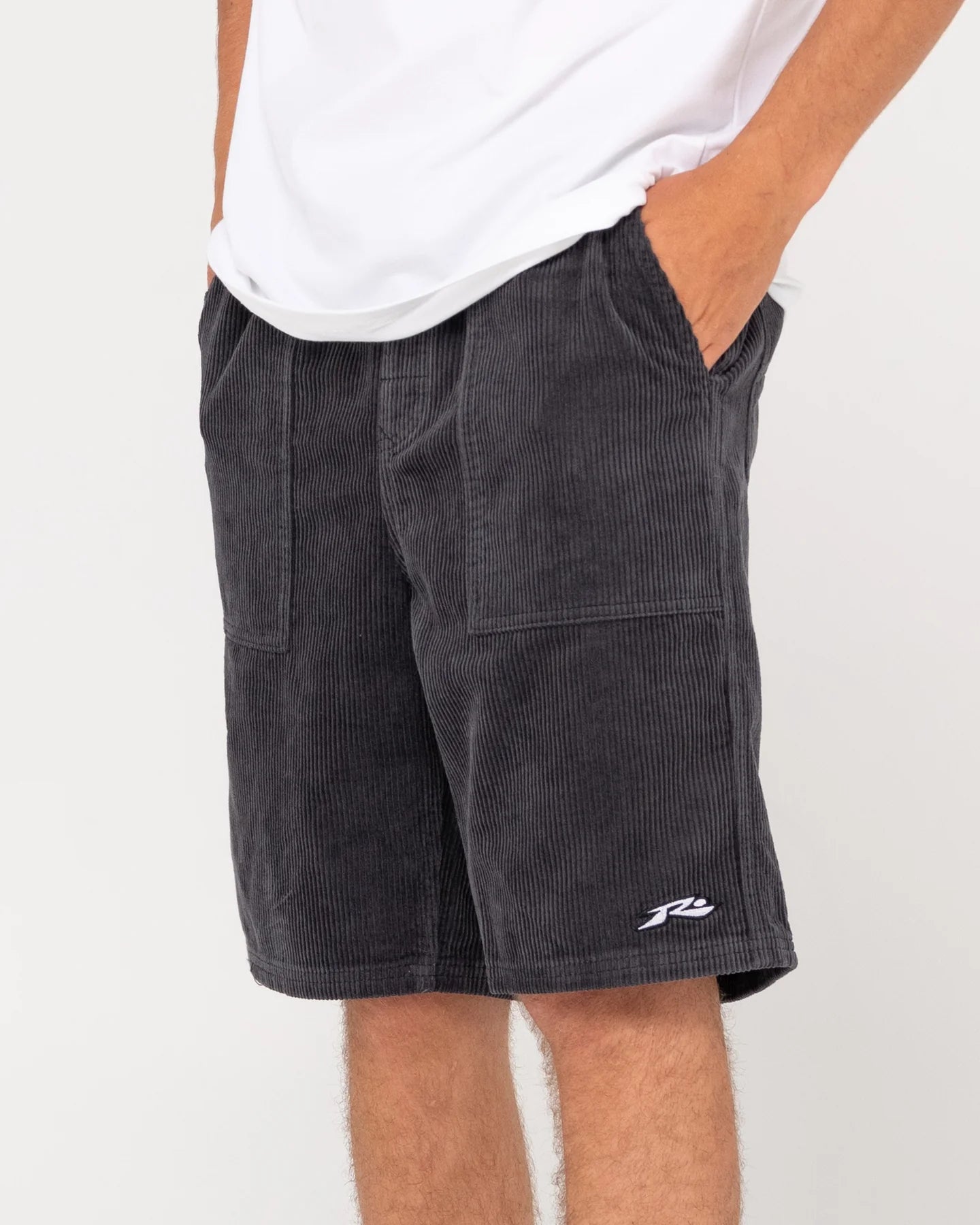 8 WALE WORKWEAR ELASTIC SHORT