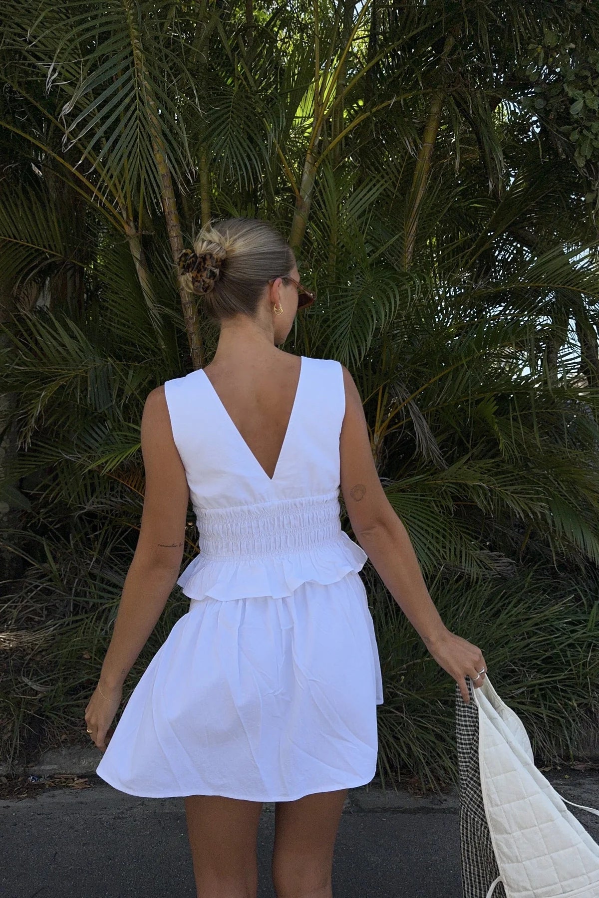 RHYTHM CARLO SMOCKED TOP