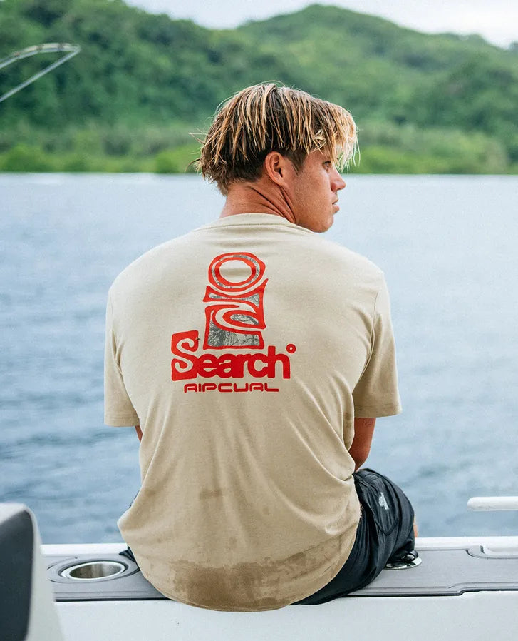 RIP CURL VAPORCOOL SEARCH STACK TEE