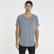 KSCY ANYWHERE HEAVY RAW V-NECK TEE