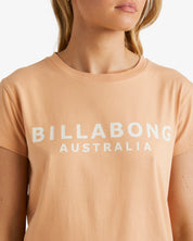 BILLABONG SOCIETY TEE BAKED CLAY