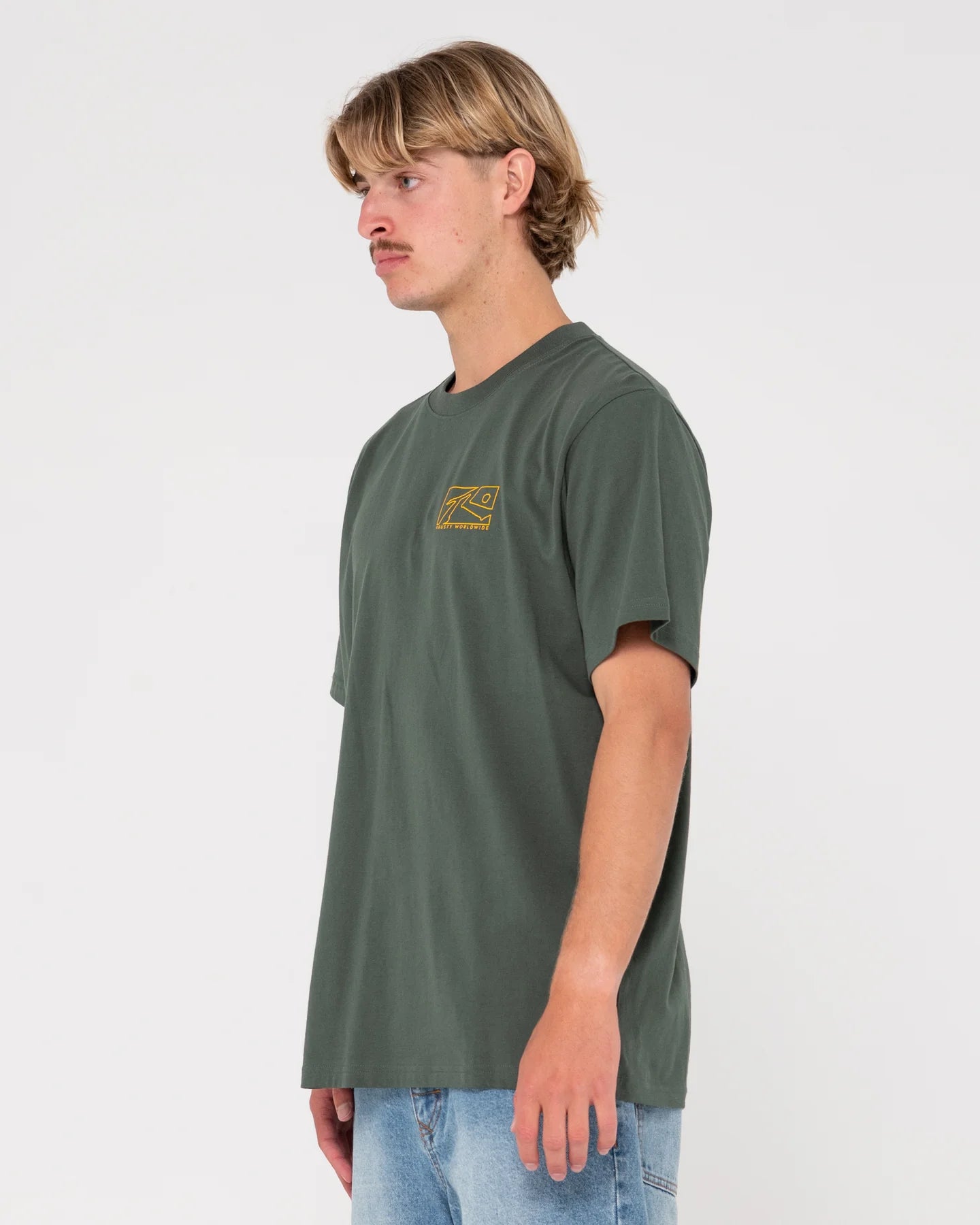 RUSTY BOXED OUT SHORT SLEEVE TEE - SHADOW ARMY