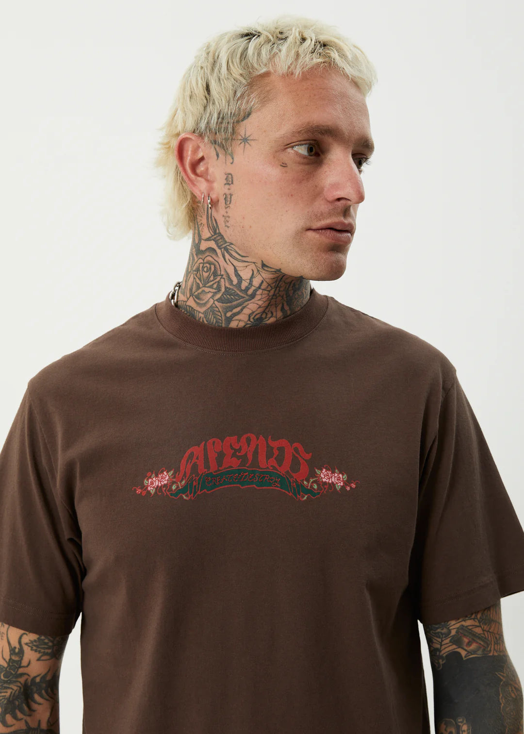 AFENDS INK RETRO FIT TEE