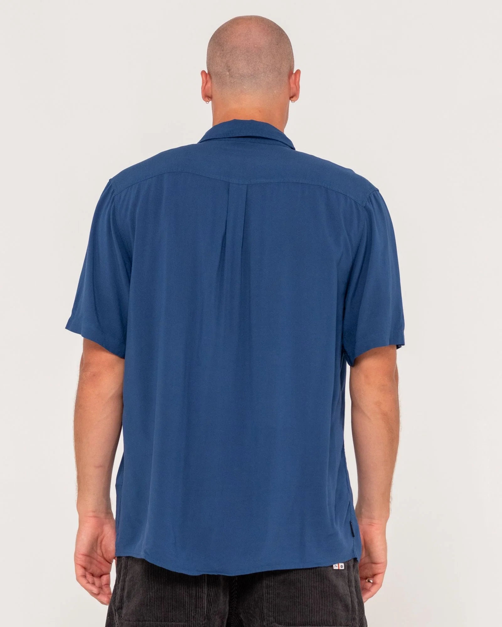 RUSTY RAZOR BLADE RAYON SHIRT