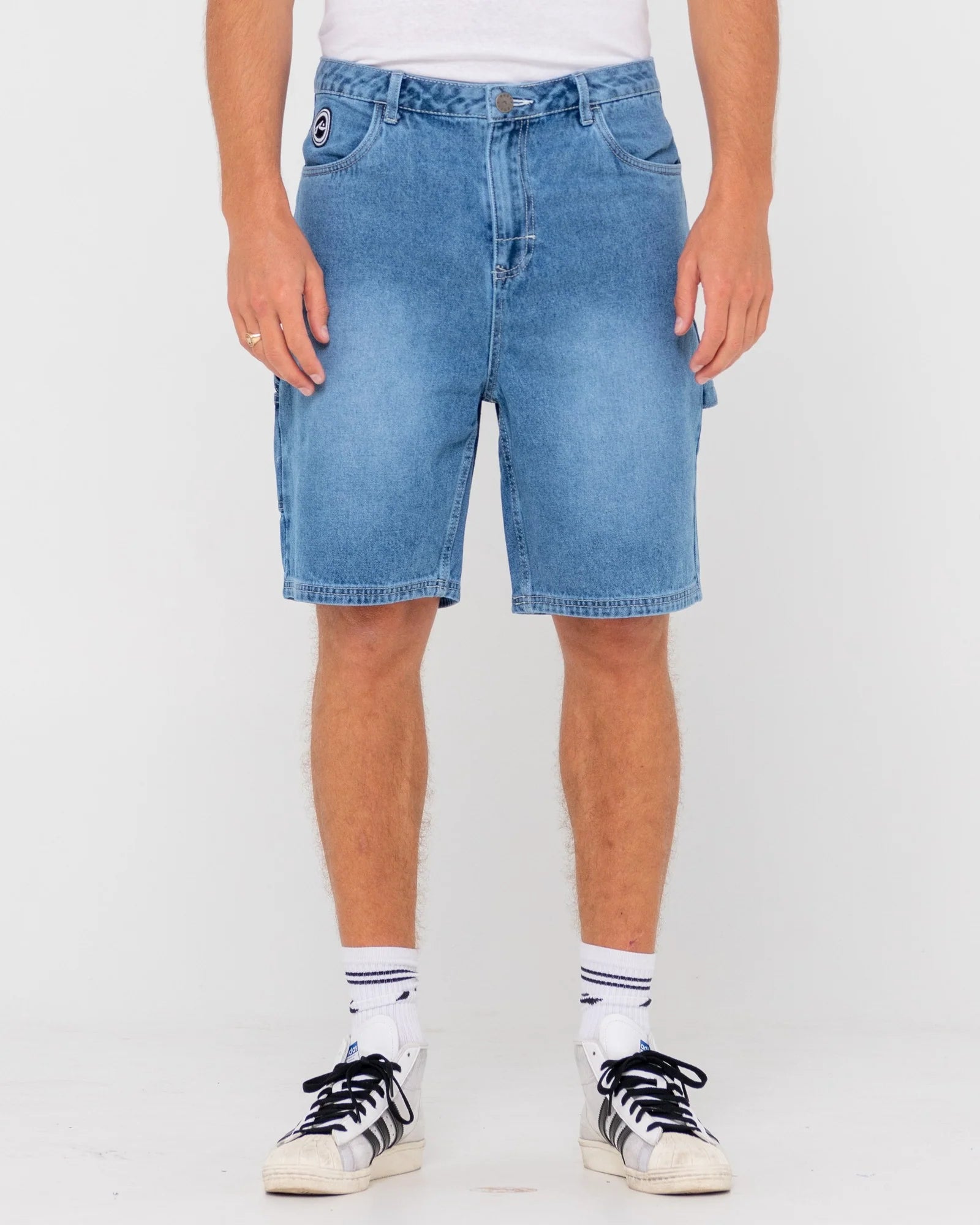 RUSTY DUNGAREE DENIM JORT