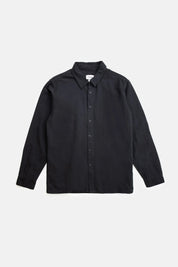 RHYTHM CLASSIC LINEN LS SHIRT - BLACK