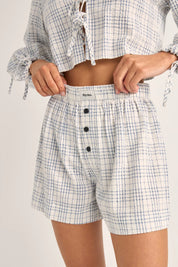 RHYTHM DESI PLAID BOXER SHORTS