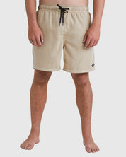 BILLABONG ALL DAY OVERDYE LAYBACK 17" BOARDSHORTS - CHINO
