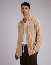 SILENT THEORY COEN STRIPE LS SHIRT