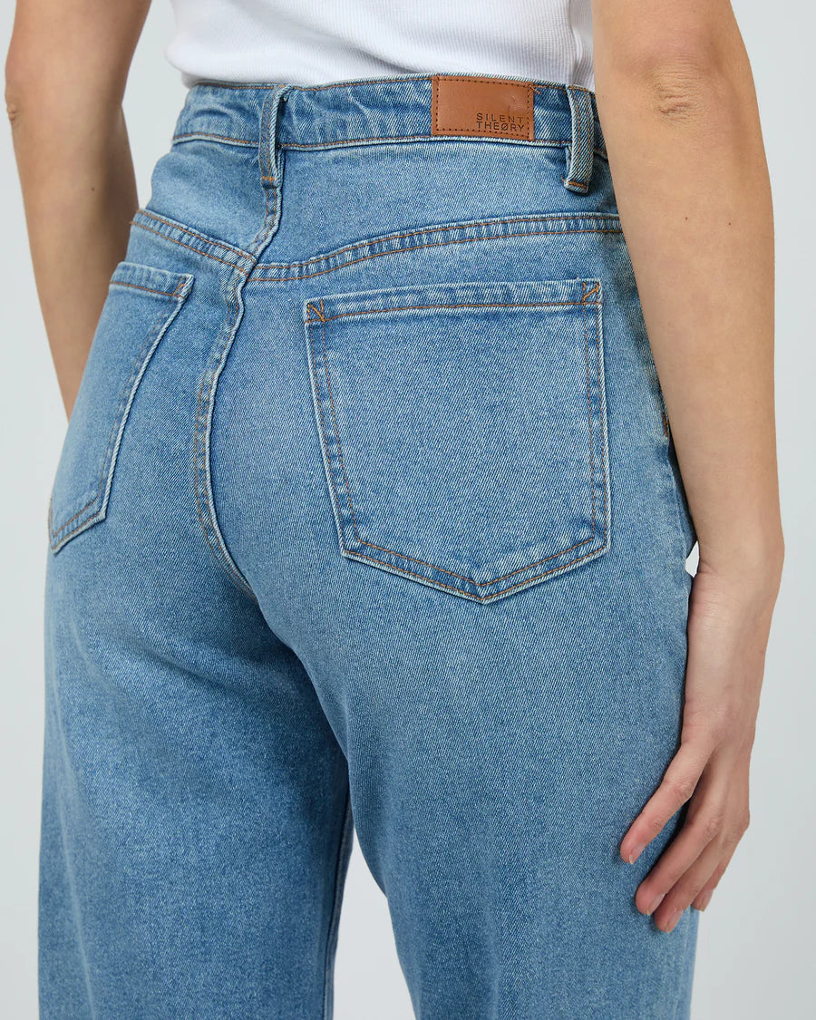 SILENT THEORY MONICA MOM JEAN HERITAGE BLUE