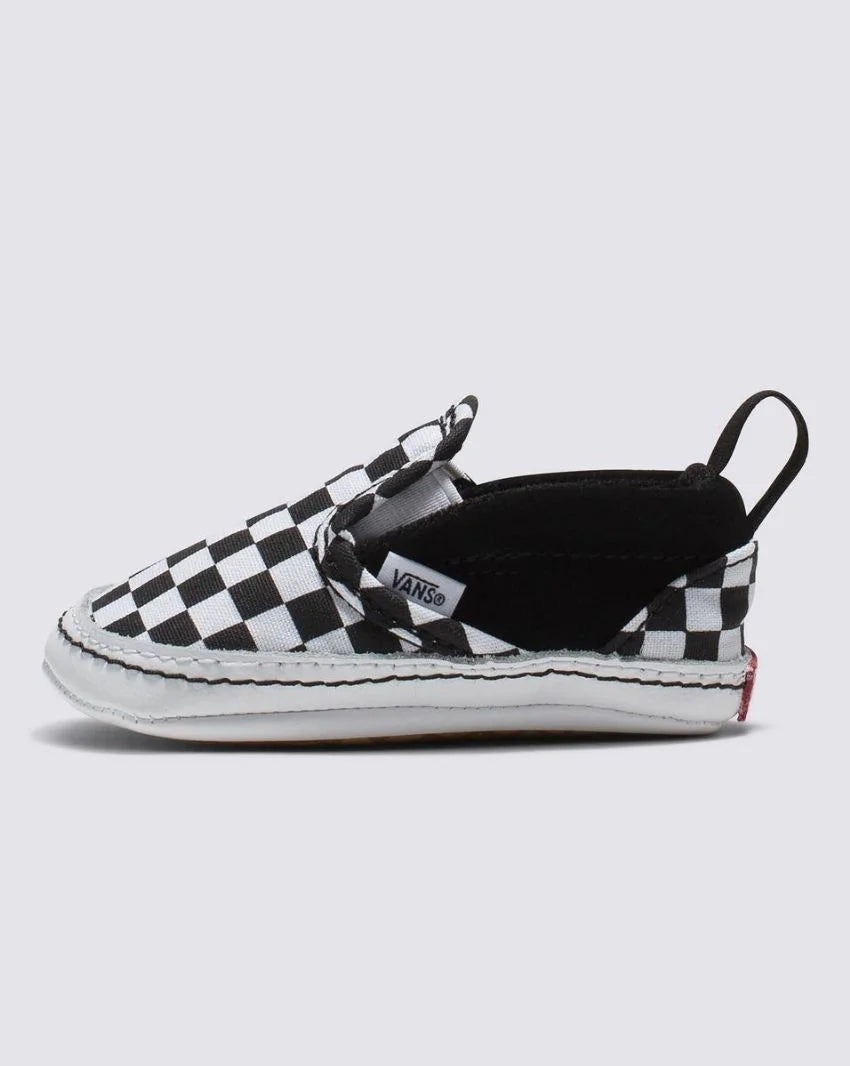 VANS SLIP -ON CRIB CHECKER BLACK/ TRUE WHITE