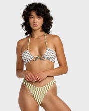 RVCA STRANGE WAYS HALTER BANDEAU