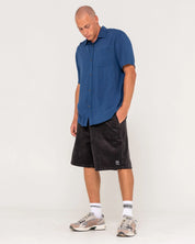 RUSTY RAZOR BLADE RAYON SHIRT