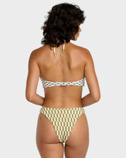 RVCA STRANGE WAYS HALTER BANDEAU