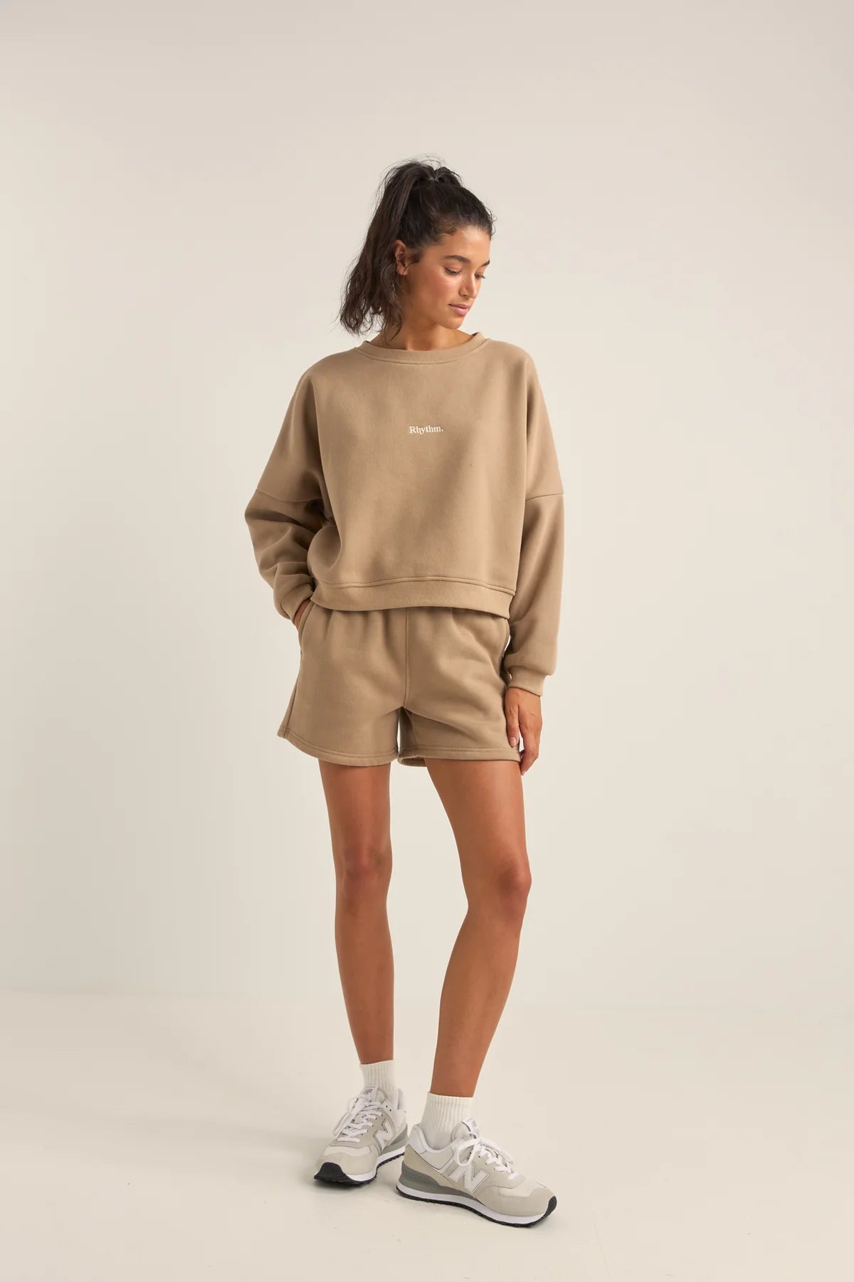 RHYTHM LOGO FLEECE SHORTS