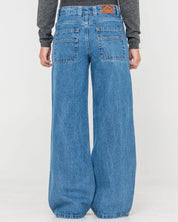 RUSTY WENDY WIDE  LOW RISE DENIM JEAN