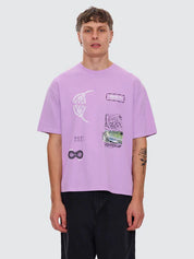 THRILLS LIGHTEN UP BOX FIT OVERSIZE SHORT TEE