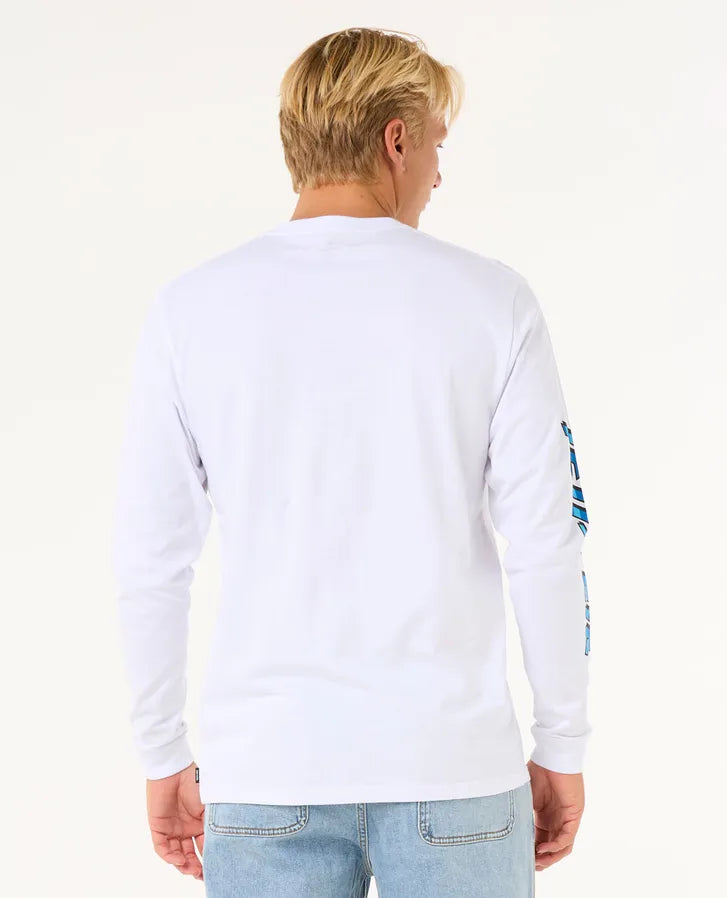 RIP CURL FADE OUT ICON L/S TEE
