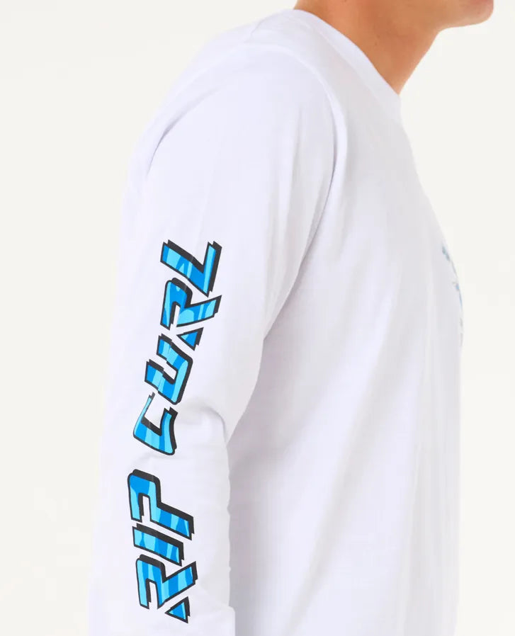 RIP CURL FADE OUT ICON L/S TEE