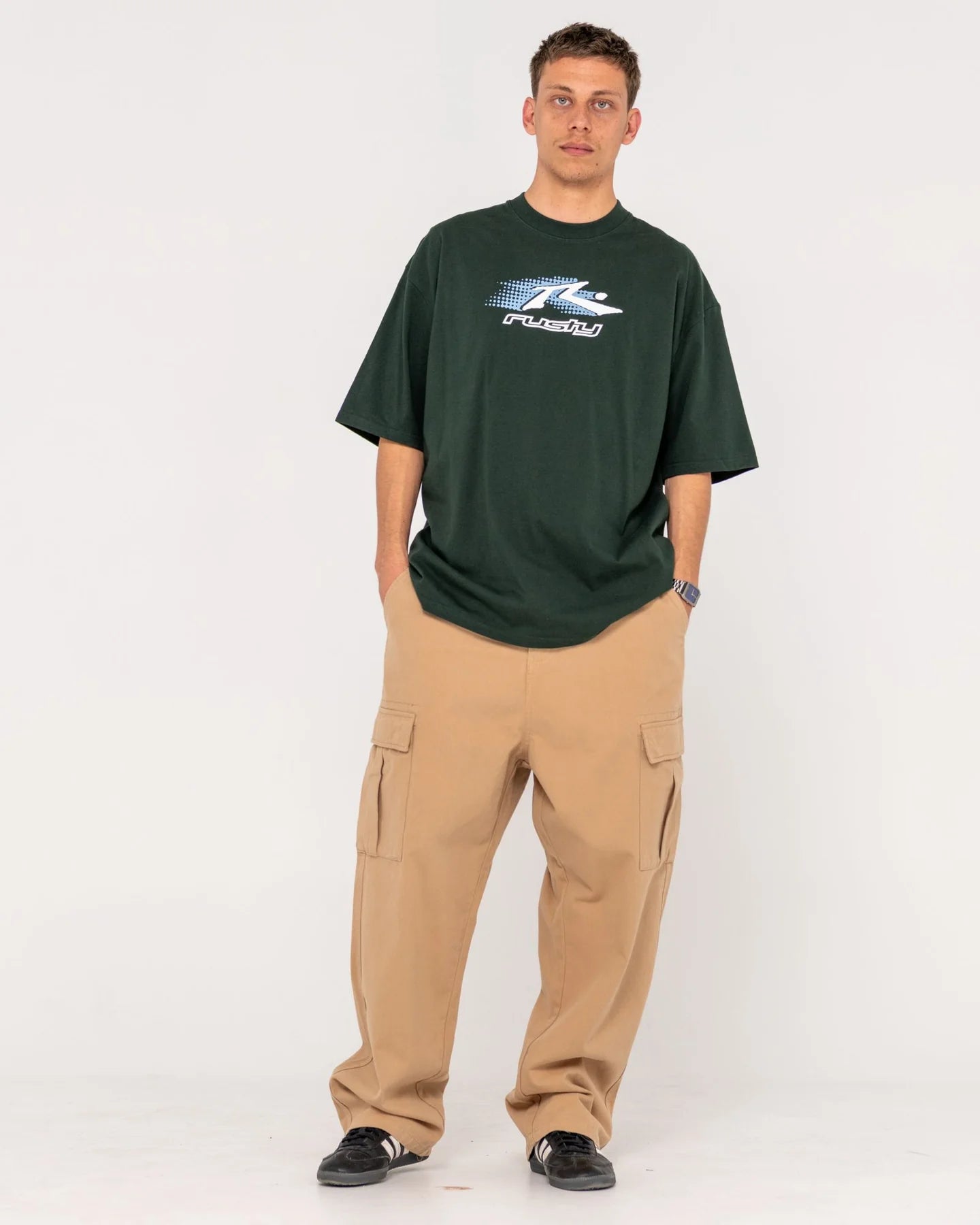 RUSTY FUNCTION OVERSIZE GRAPHIC TEE