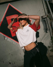 RUSTY MINDLESS COLLEGIATE OG OVERSIZE TEE