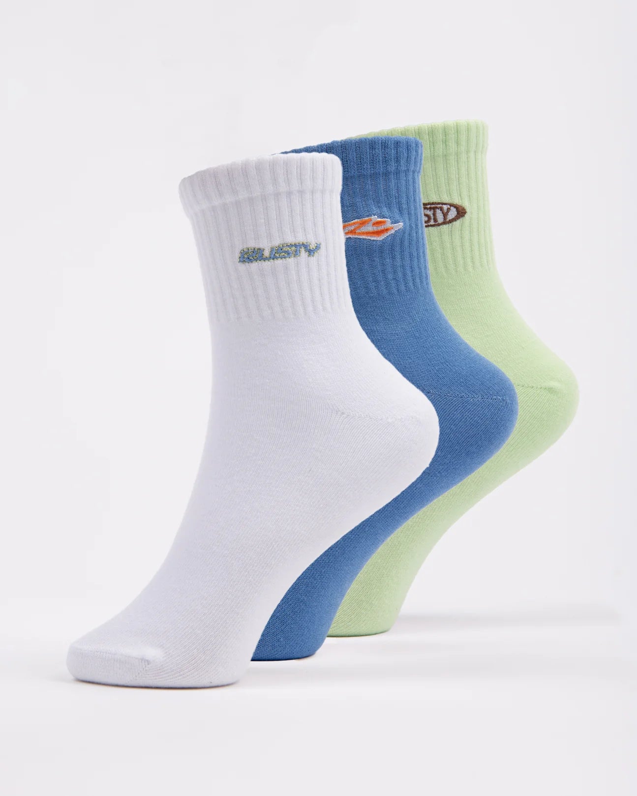 FANCY DAY CREW 3 SOCK PACK