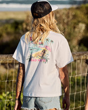 HUEYS LIFES A BEACH WOMENS TEE