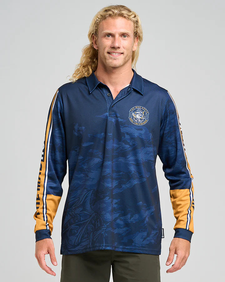 HUEYS HOOKED CUDA UPF 50+ FISHING JERSEY
