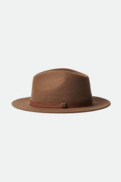 BRIXTON MESSER PACKABLE FEDORA DESERT PALM