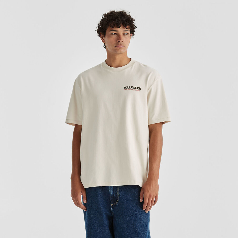 WRANGLER TWO HANDS SLACKER TEE