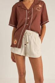 RHYTHM SOLIS EMBROIDERED SHIRT