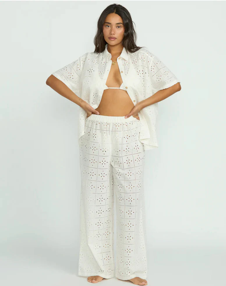 BILLABONG EYELET CRUSH PANTS