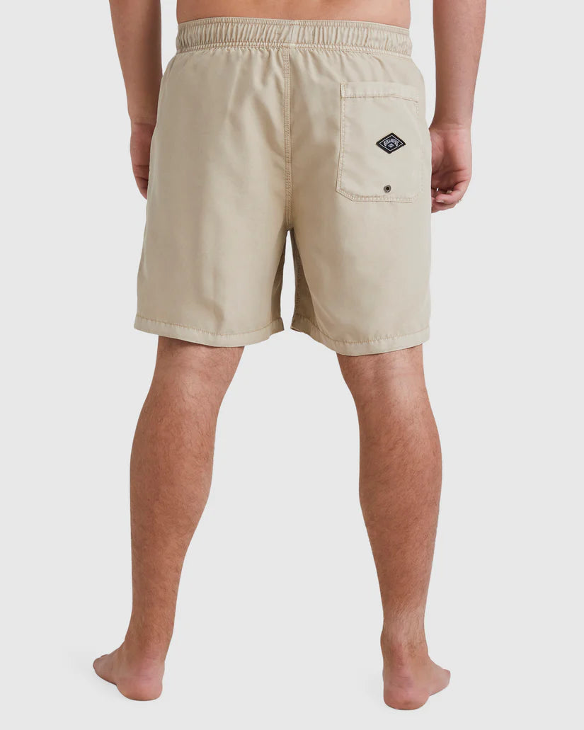 BILLABONG ALL DAY OVERDYE LAYBACK 17" BOARDSHORTS - CHINO
