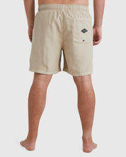 BILLABONG ALL DAY OVERDYE LAYBACK 17" BOARDSHORTS - CHINO