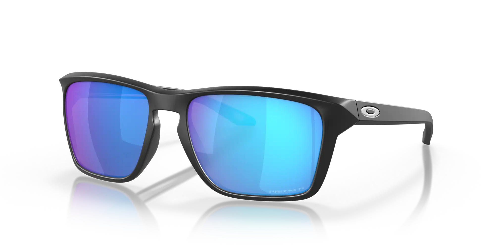 OAKLEY SYLAS MATTE BLACK W/ PRIZM SAPHIRE POLARIZED