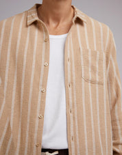 SILENT THEORY COEN STRIPE LS SHIRT