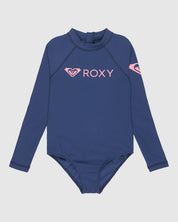 ROXY GIRLS LS ONESIE HEATER OCEANA