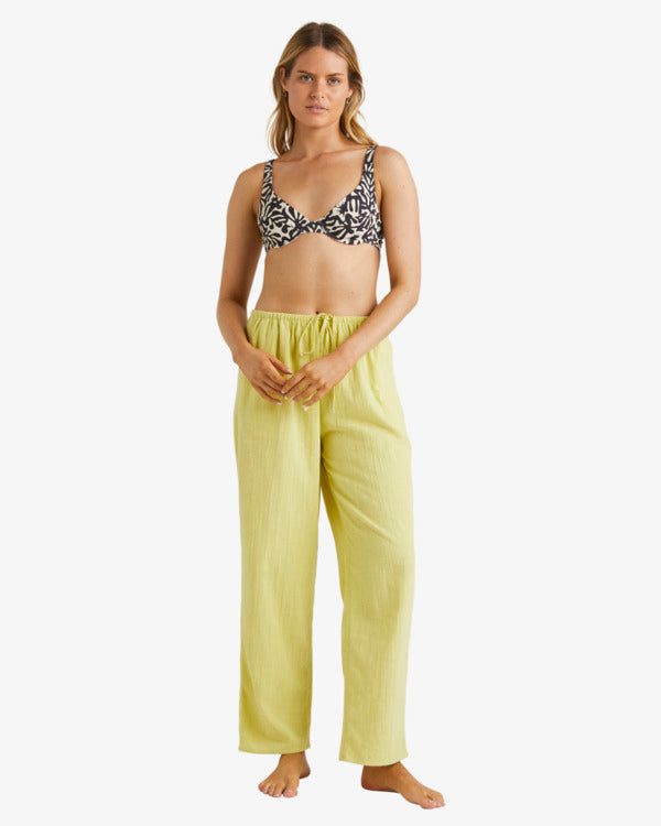 BILLABONG SUN LOVERS BEACHPANT CELERY GREEN