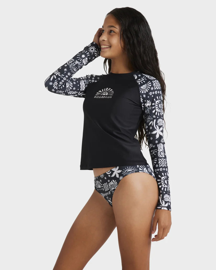 BILLABONG PARADISE STAMP SUNSHIRT SET