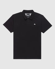 QUIKSILVER PIQUE POLO - BLACK
