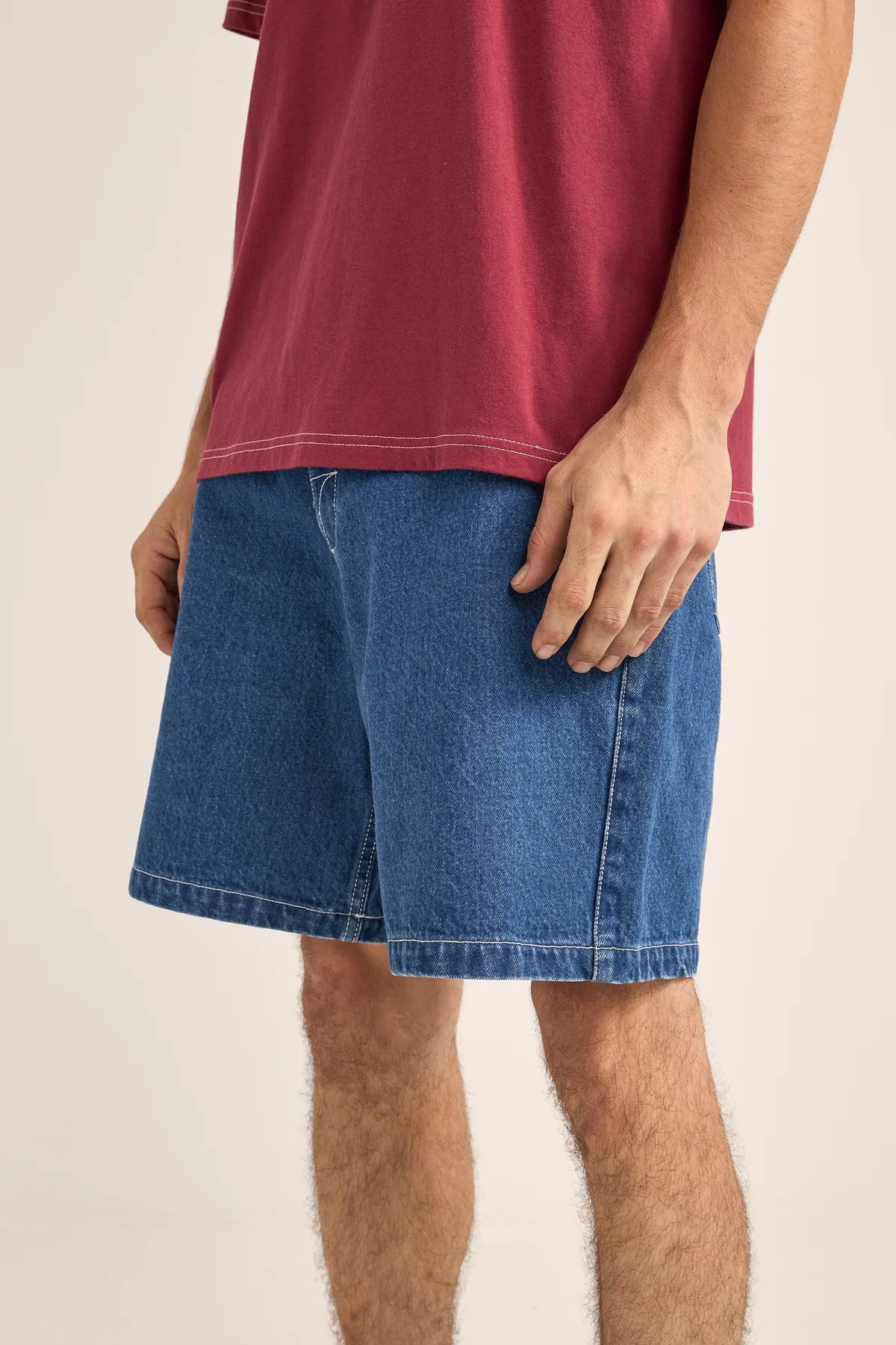 RHYTHM ESSENTIAL DENIM SHORT - DARK WASH