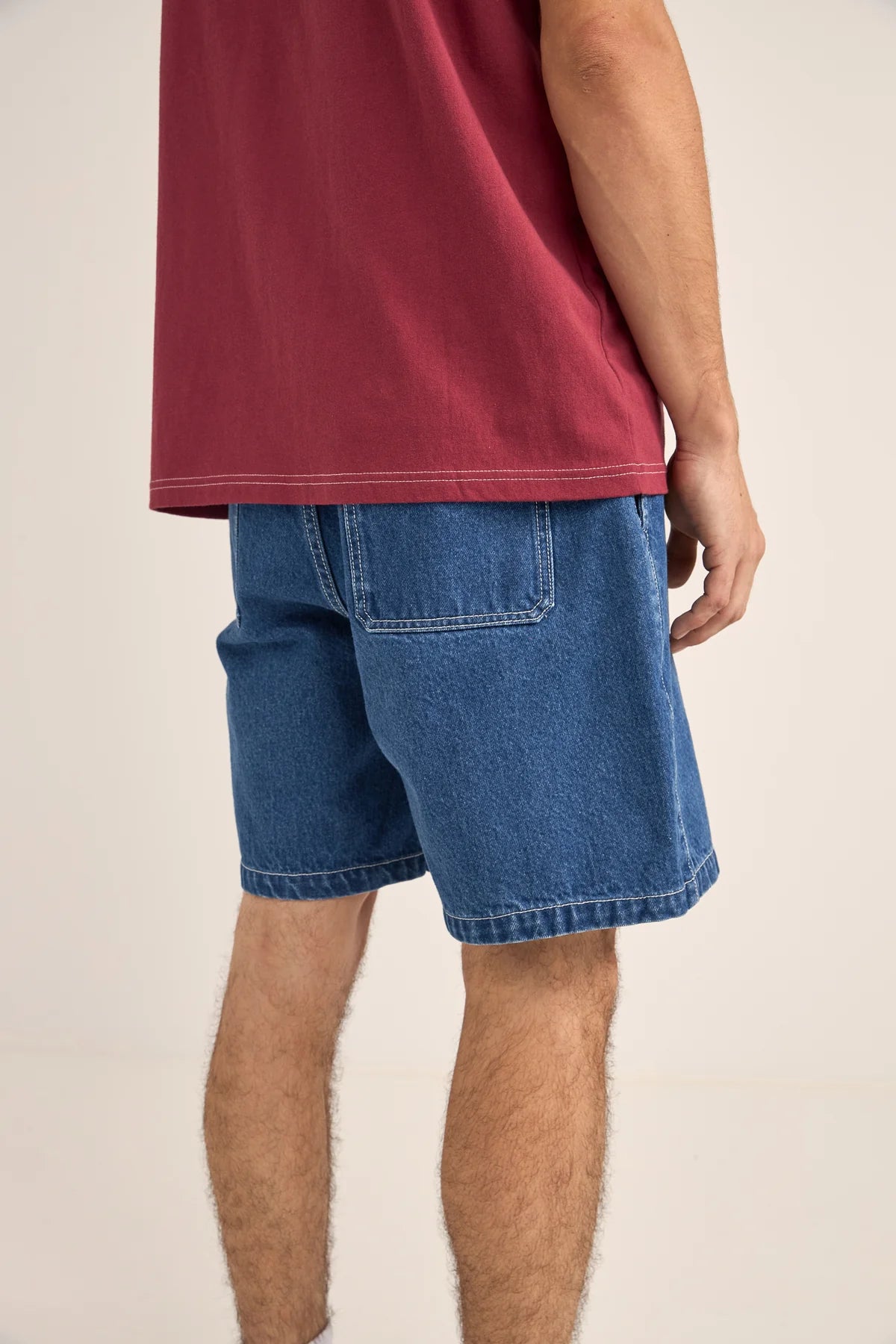 RHYTHM ESSENTIAL DENIM SHORT - DARK WASH