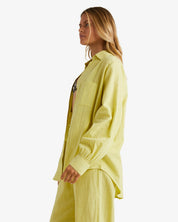 BILLABONG SOFT SWELL SHIRT CELERY GREEN