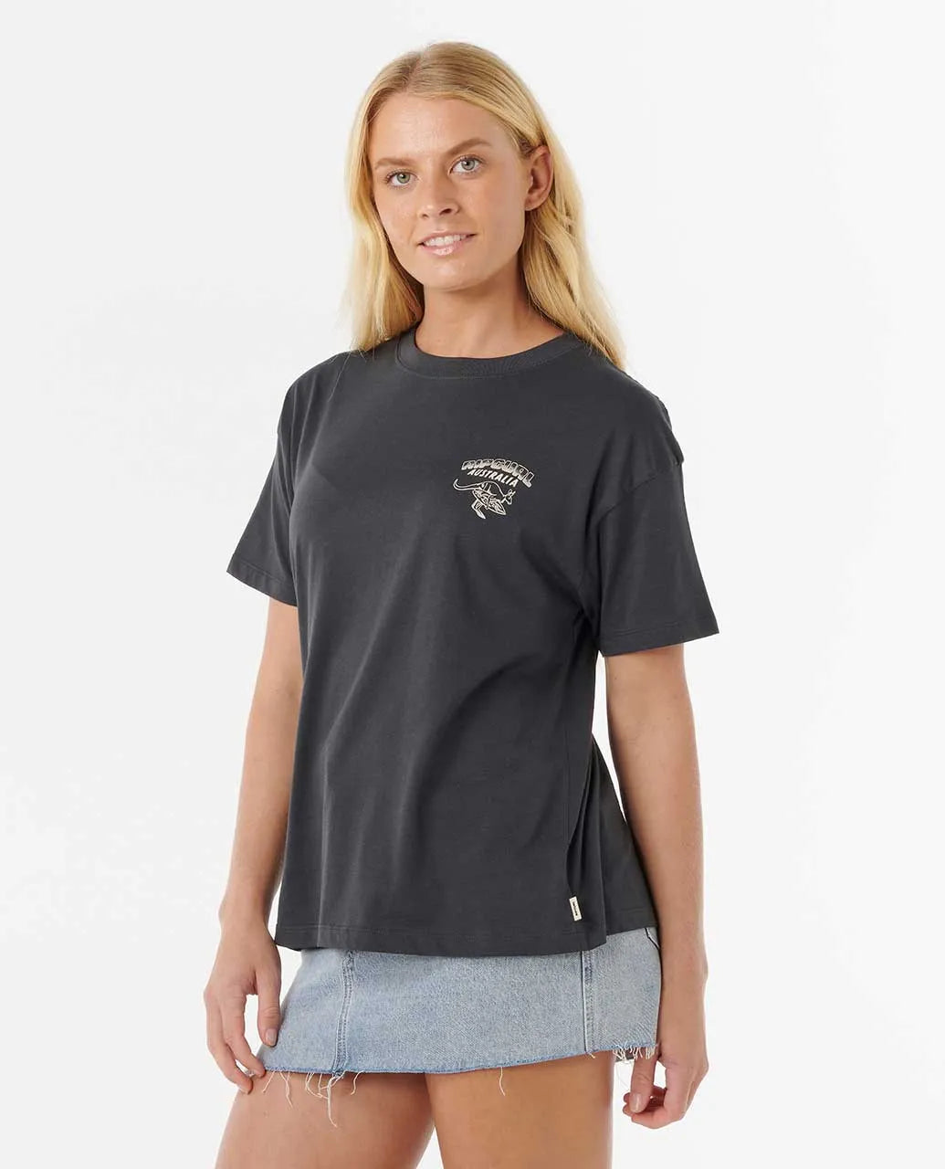 RIP CURL KANGA ROAD TRIPPIN RELAXED TEE