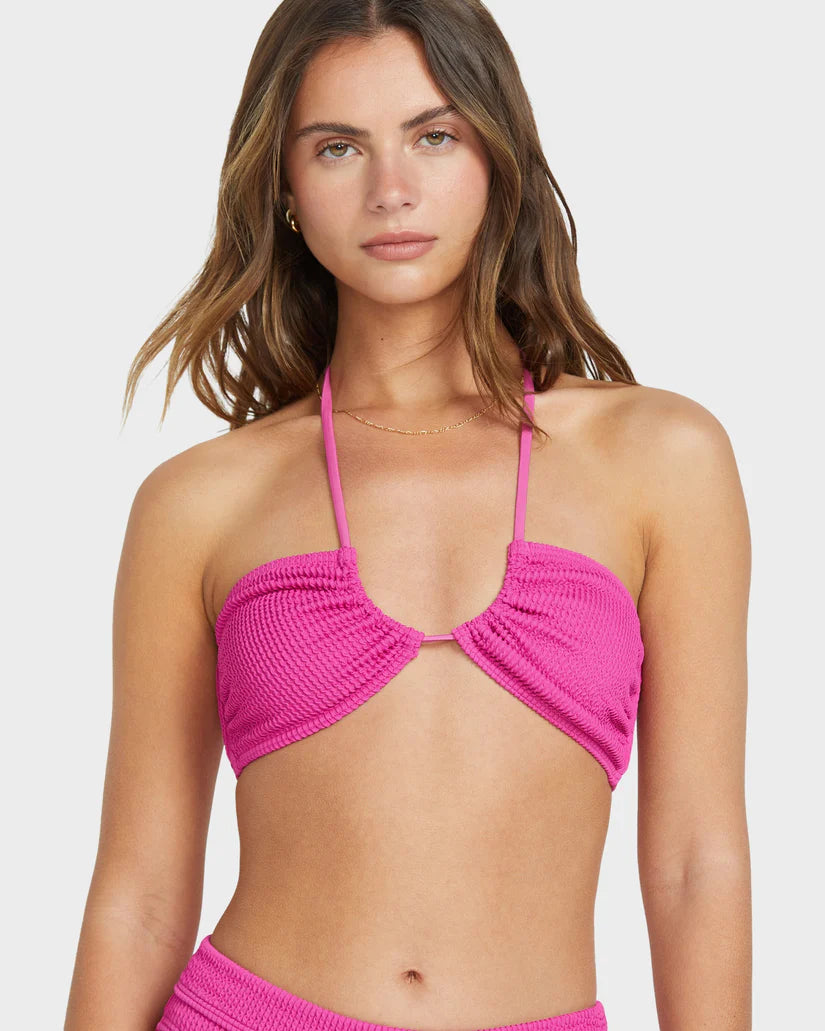 BILLABONG SUMMER HIGH DREW BANDEAU / FIESTA PINK