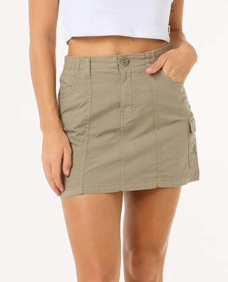 RIP CURL CRUISIN CARGO MINI SKIRT