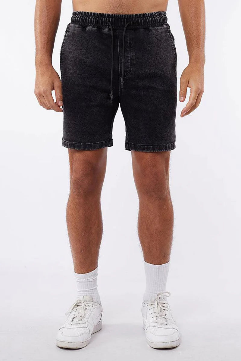 ST GOLIATH FAIRHAVEN SHORT WASHED BLACK